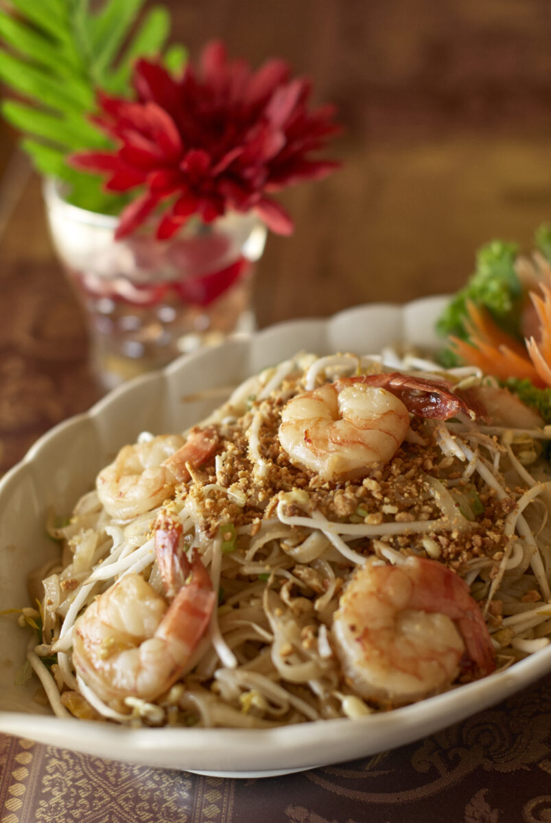 Thai Noodle Dish Free Stock Photo