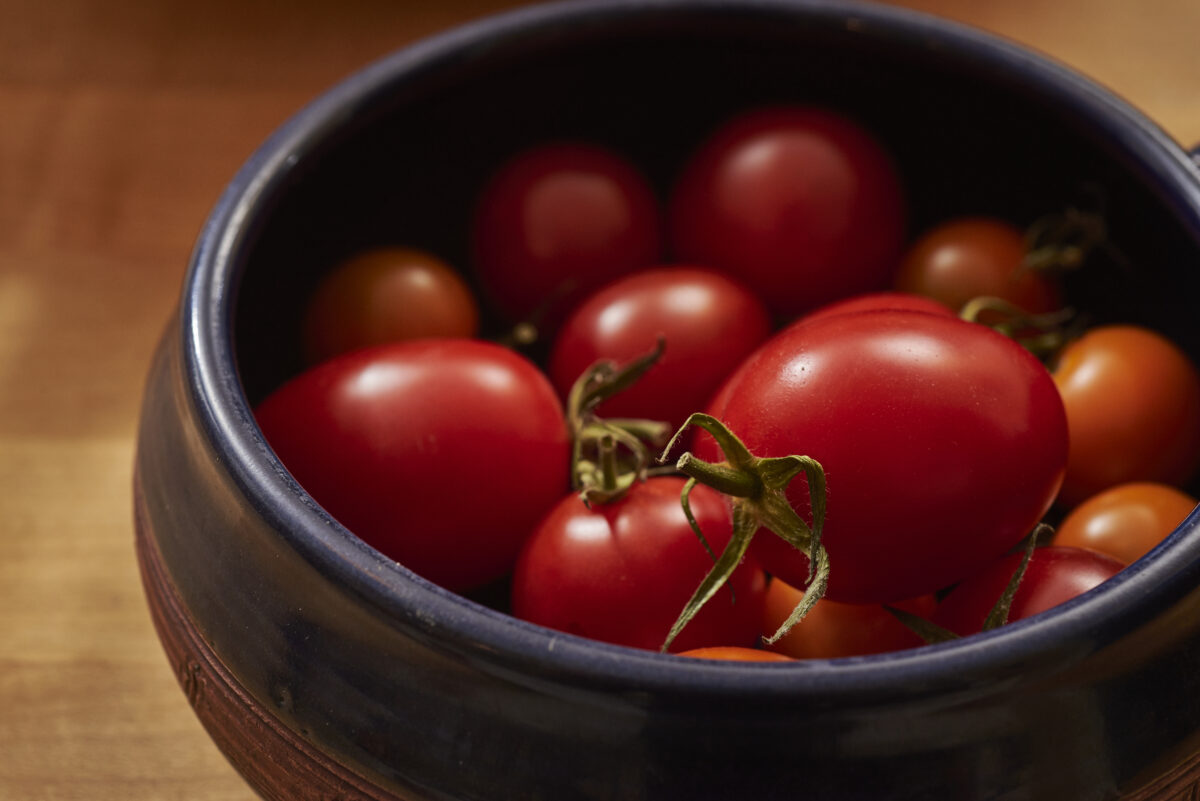 Bowl of Tomatoes Free Stock Photo