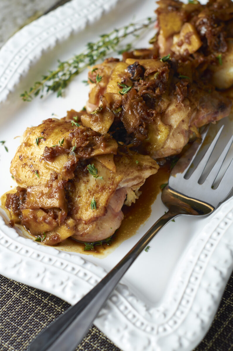 Roasted Chicken Thighs Free Stock Photo