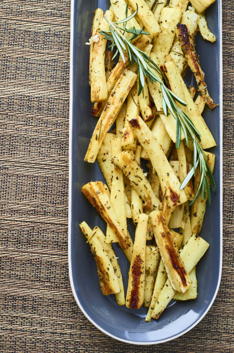 Parsnips Roasted Vegetables Free Stock Photo