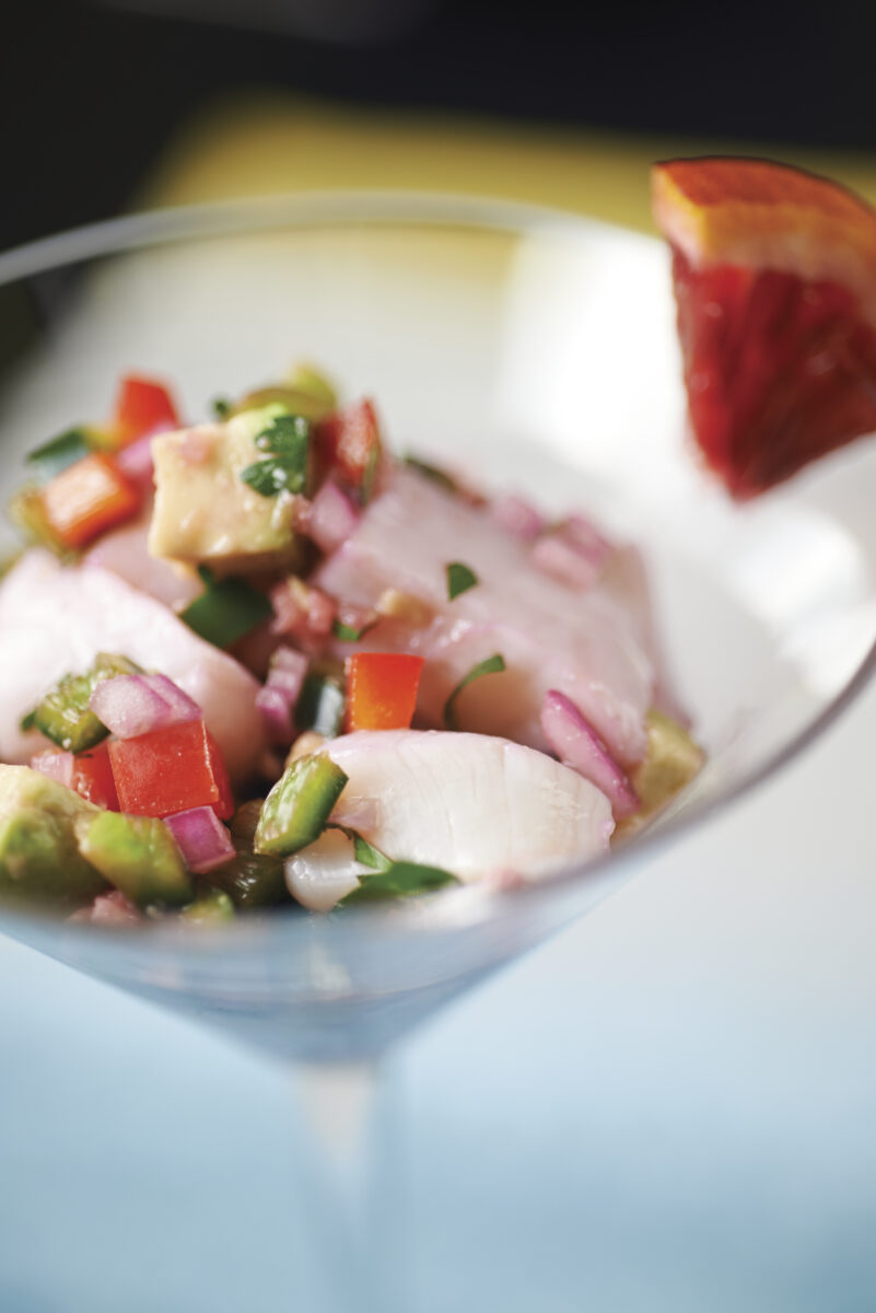 Ceviche Seafood Dish Free Stock Image