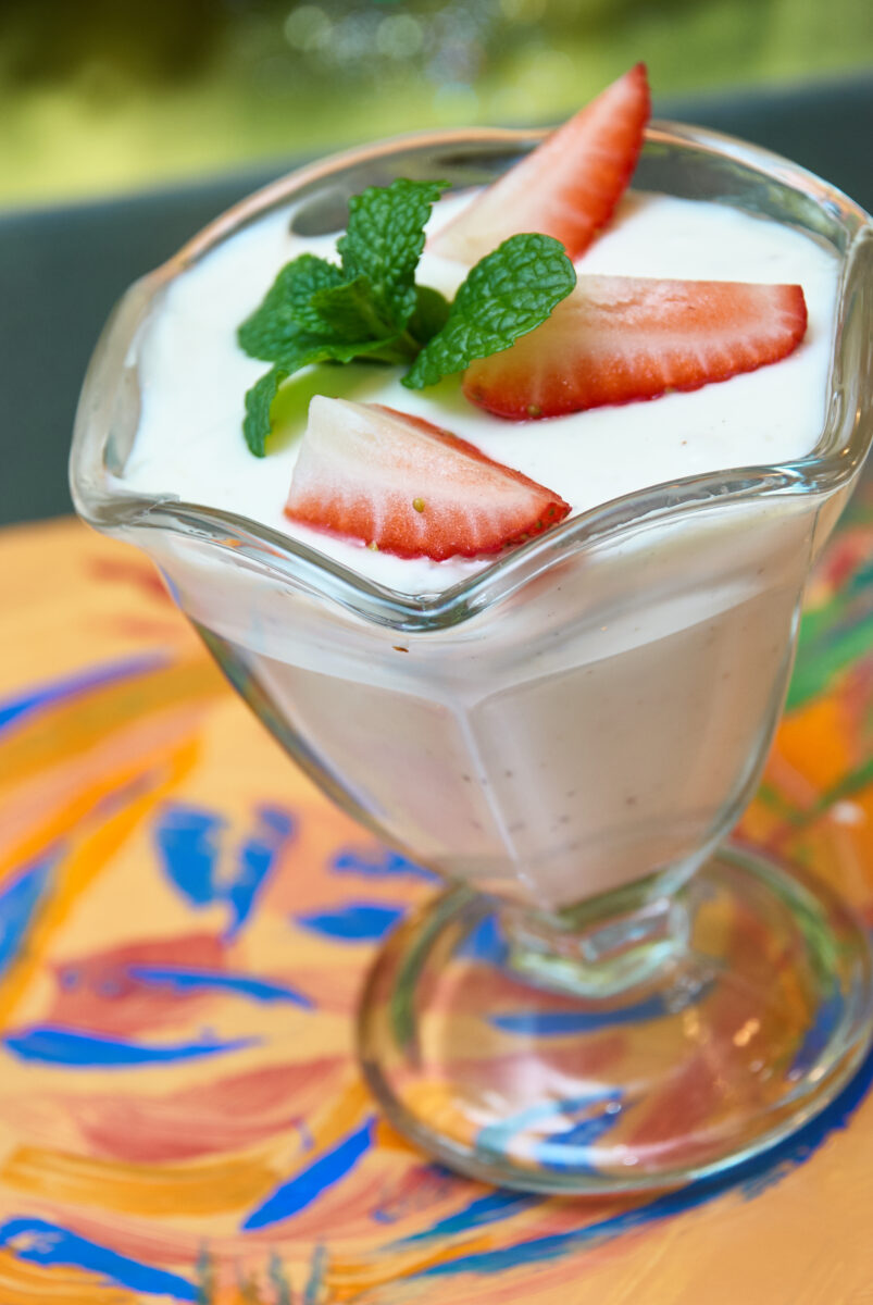 Yogurt Desert Free Stock Image