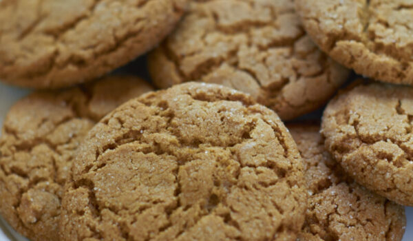 A Simple Solution to Chewy Ginger Molasses Cookies Free Stock Image